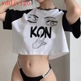 thumbnail image 3 of Camiseta corta de Anime japonés de Manga, camiseta de Jujutsu Kaisen, camisetas Gojo Satoru, camisetas recortadas de Yuji Itadori, camiseta gótica, 3 of 5