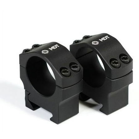 MDT 34mm Premier Scope Ring, 1.25 inch, High, Black
