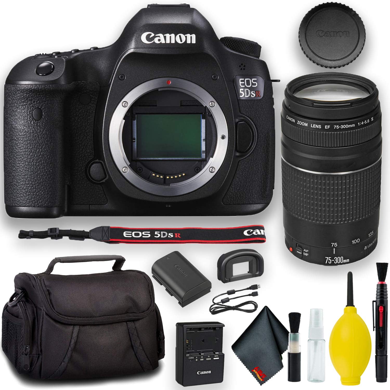 Canon EOS 5DS R DSLR Camera Standard Bundle(International Model)