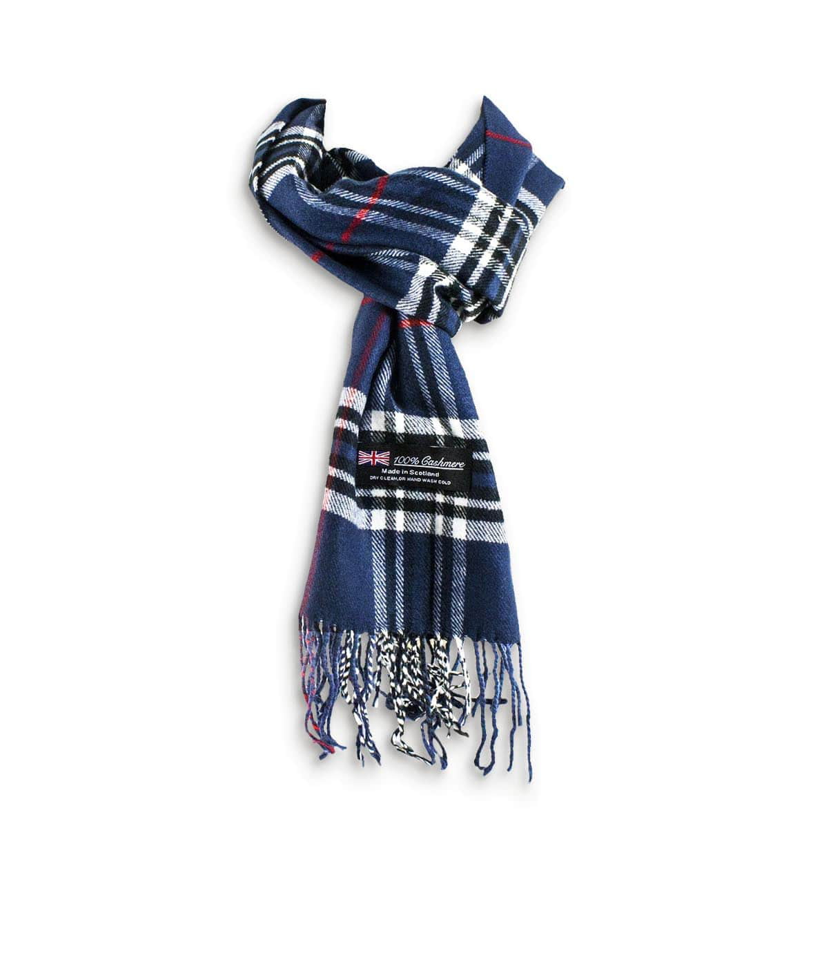 Nayked Apparel Womens Ridiculously Soft Cashmere Plaid Scarf