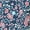 Navy Blue, variant on Agnes Orinda Women's Plus Size Floral Print Blouse Bohe Crew Neck Tulip Sleeves Summer Casual Tops 2X Pink