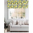 thumbnail image 5 of Valances for Windows Farmhouse Watercolor Rod Pocket Cafe Window Treatments Valance Curtains for Kitchen Bathroom Laundry Basement Windows 42"x12", 5 of 9