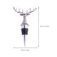 thumbnail image 2 of Creative Wine Stopper Cork Tapón de botella de animal simulado Tapones de bebidas para Bar Party Restaurant (Elk), 2 of 5