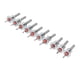 thumbnail image 5 of Broca De Avellanador Ajustable, Resistencia Al Desgaste Eliminación Rápida De Virutas 10 Piezas Broca De Avellanador De Límite 45 Chaflán De Acero Para Madera, Plástico, Metal, 5 of 7