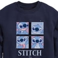 thumbnail image 3 of Disney - Lilo & Stitch - All The Expressions of Stitch - Toddler & Youth Crewneck Fleece Sweatshirt, 3 of 5