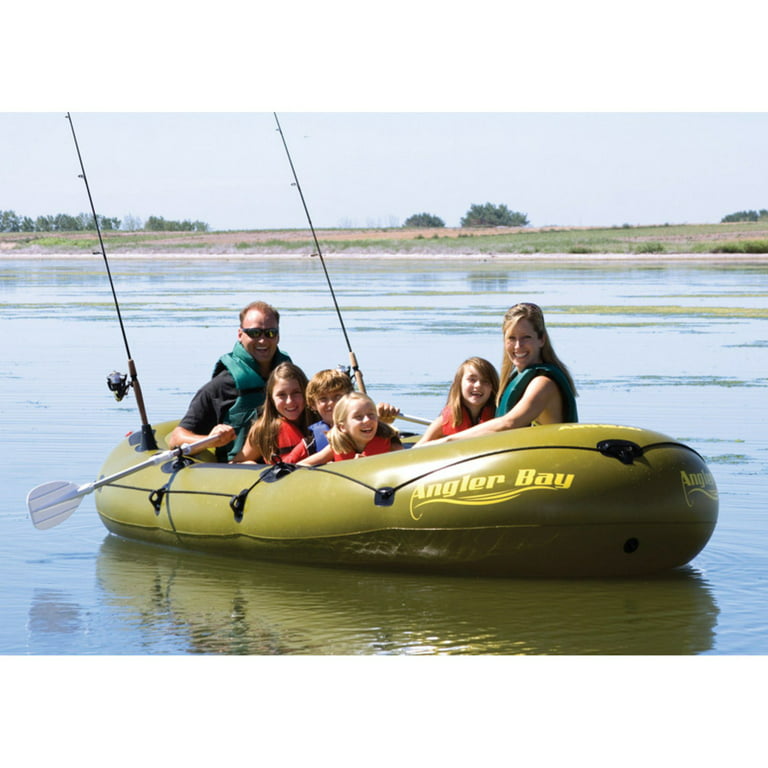 Airhead - Angler Bay Inflatable Boat, 4 Person