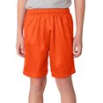 thumbnail image 1 of A4 Apparel NB5301 Youth Reversible Interlock Short - Athletic Orange - X-Large, 1 of 2