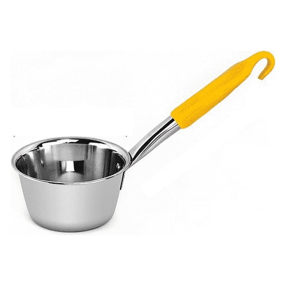 KYAIGUO Water Ladle Stainless Steel Ladles with Long Handles Watering Flower Scoop Water Spoon Kitchen Ware 4.7inch