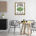 thumbnail image 4 of Stupell Industries Farmhouse Fresh Picked Garden Herbs Gold Floating Frame Canvas Art, 25 x 31, by Creatif Belle, 4 of 8
