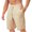 Beige, variant on fartey Athletic Shorts for Men with Elastic Waist Pockets Drawstring Short 2025 Solid Color Relaxed Casual Gym 5 Inch Pants