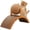 Large, variant on Cat Scratching Ball on Stand,360° Rotating Sisal Ball on Solid Wood Stand, Interactive Cat Scratching Toy for Indoor Cats, Arch Bridge Design Claw Sharpener