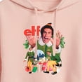 thumbnail image 3 of ELF - Christmas Excited Buddy Cropped Graphic Hoodie, 3 of 5