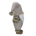 thumbnail image 2 of Northlight 31" Beige And White Gnome Boy Wearing Overalls With An Arrow Pattern Sweater Christmas, 2 of 3