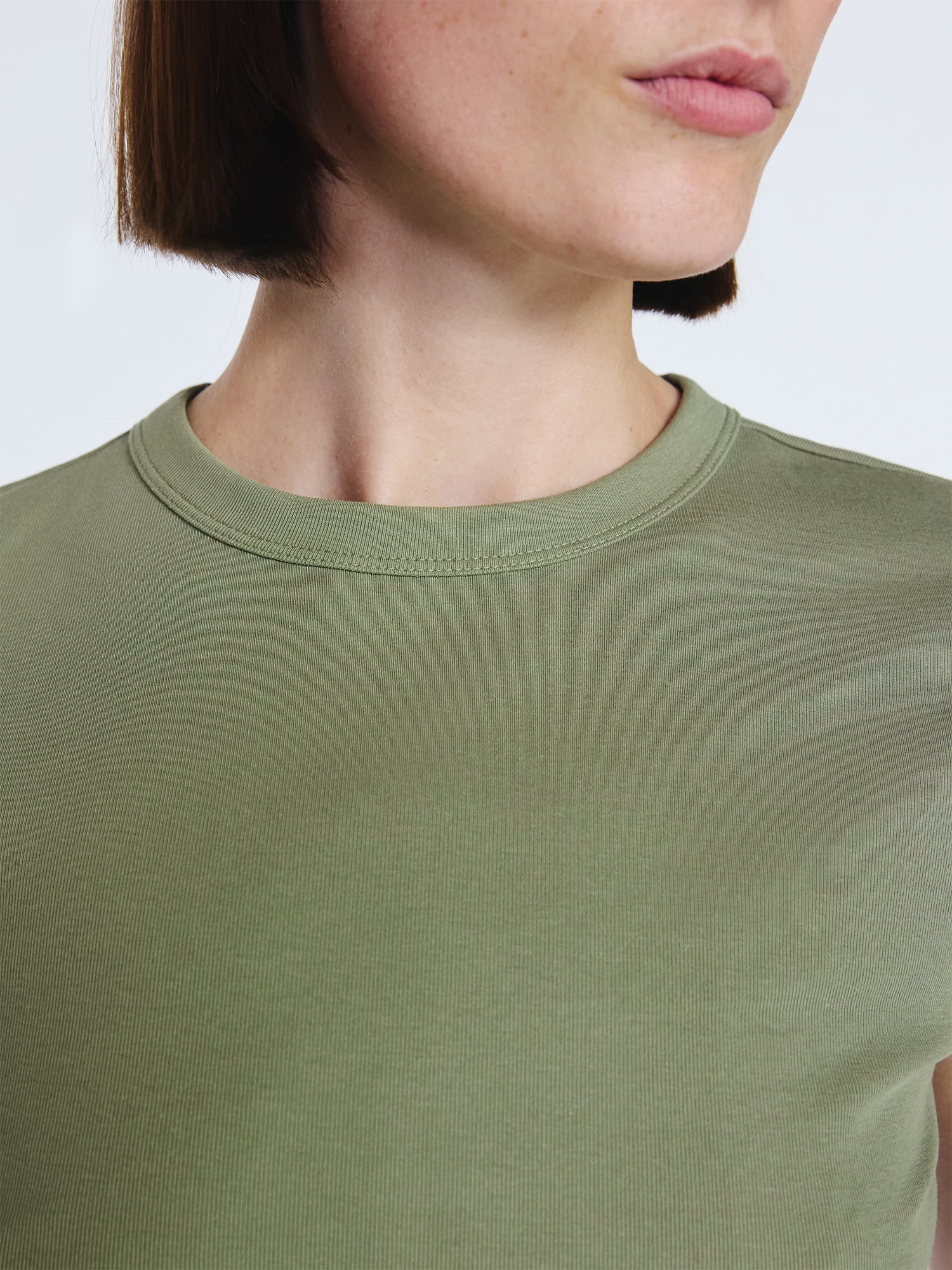 Free Assembly Women's and Women's Plus Cap Sleeve Tee, Sizes XS-4X