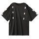 thumbnail image 1 of Camiseta de manga corta para recuperación postoperatoria para hombre - Camiseta holgada informal para lactancia - Poliéster/spandex, transpirable, tallas M-XXL, 1 of 3