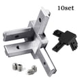 thumbnail image 5 of Lefu Reliable 3 Way Corner Joint Bracket Connector for Use with 2020 Aluminium Extrusion Profile Slots Includes Screws, 5 of 5