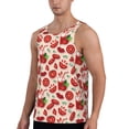 thumbnail image 3 of Rocae Tomatoes for Men's Workout Tank Top Men's Running Tank Top Dry Fit Athletic Workout Tank TopsXX-Large, 3 of 9
