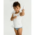 thumbnail image 3 of MeMoi Boys' 3 Pair Pack Ribbed On The Move Tank Top - Boys - Male, 5, White, 3 of 3