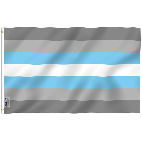 Anley Fly Breeze 3x5 Foot Demigender Demiguy Pride Flag - Demiman LGBT Flags