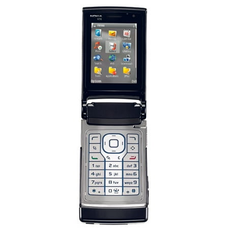 Nokia N76 Flip Phone, Black (Unlocked)