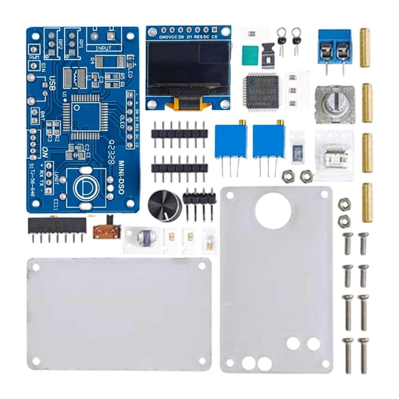 GUOOL Kit Électronique Oscilloscope Numérique Outil Éducatif pour Réparation de Laboratoire Type B