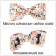 thumbnail image 3 of Collar perros valentín collar perros flores rosa suave algodón collar perros pequeño mediano grande, collar perros valentín con flores, collar de roseos para perros, collares para perros de, 3 of 7