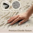 thumbnail image 6 of ODIKA 9'x12' Washable Area Rug Non-Shedding, Easy Care Farmhouse Brindle Distressed Vintage Border Cow Spotted Print Playful Expressive for Master Suite, California King, Under Bed, 6 of 7