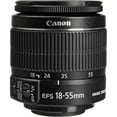 thumbnail image 3 of Canon EF-S 18-55mm F/3.5-5.6 IS II Lens (2042B002) + Filter + BackPack + More(International Model), 3 of 5