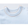thumbnail image 3 of Emy Dola Unisex Baby Short Sleeve Onesies Newborn Boy Girls Solid Bodysuit Infant Spring Summer Romper Clothes 0-24M, 3 of 8
