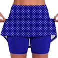 thumbnail image 2 of Hulanddfd Women's Shorts Polka Dot Print High Waist Tight Yoga Pants Mint Green Size 2XL, 2 of 4