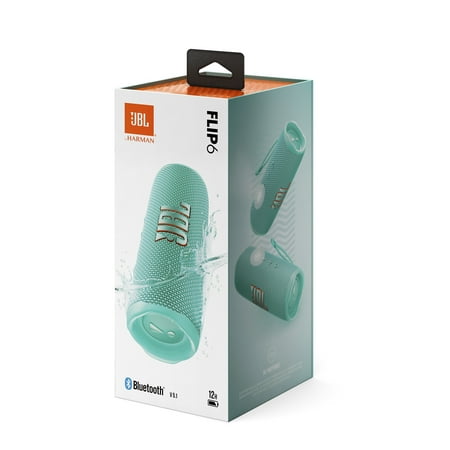 JBL - FLIP6 Portable Waterproof Speaker - Teal