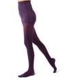 thumbnail image 4 of MeMoi Women's Perfectly Opaque Control Top Tights - Womens - Female, S-M, Evening Blue, 4 of 11