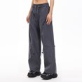 thumbnail image 7 of Womens Wide Leg Sweatpants Camo Cargo Pants for Women Wide Leg Pants Woman Women's Dress Pants for Work Women's Pants Casual High Waisted Cargo Pants Women, 7 of 7