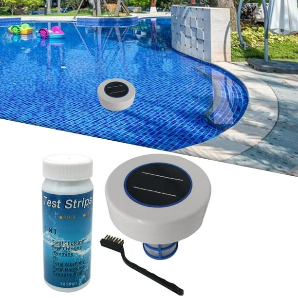 Piscine jacuzzi nettoyage tablette chlore distributeur chimique bandelettes  de test nettoyage piscine comprimés effervescents