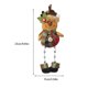 thumbnail image 4 of Matsuzay Árbol de Navidad colgante fiesta temática festival vacaciones colgante muñeca chimenea escaparate decoración fotografía al aire Kits de decoración para fiestas Animal, 4 of 6