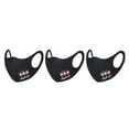thumbnail image 1 of Ruiboury Christmas-Themed Cosplay Facial Mask Dustproof Elastic Ear Wearing Face Cover with Filter Type C D 3Set, 1 of 6
