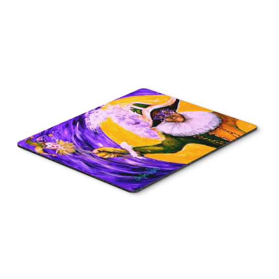 Carolines Treasures MW1109MP Mardi Gras Hey Mister Mouse Pad Hot Pad or Trivet Large multicolor