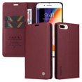 thumbnail image 1 of Funda para iPhone 6 Plus/6S Plus Estuche de Cuero PU Tipo Cartera con Ranuras para Tarjetas y Cierre Magnético, 1 of 5
