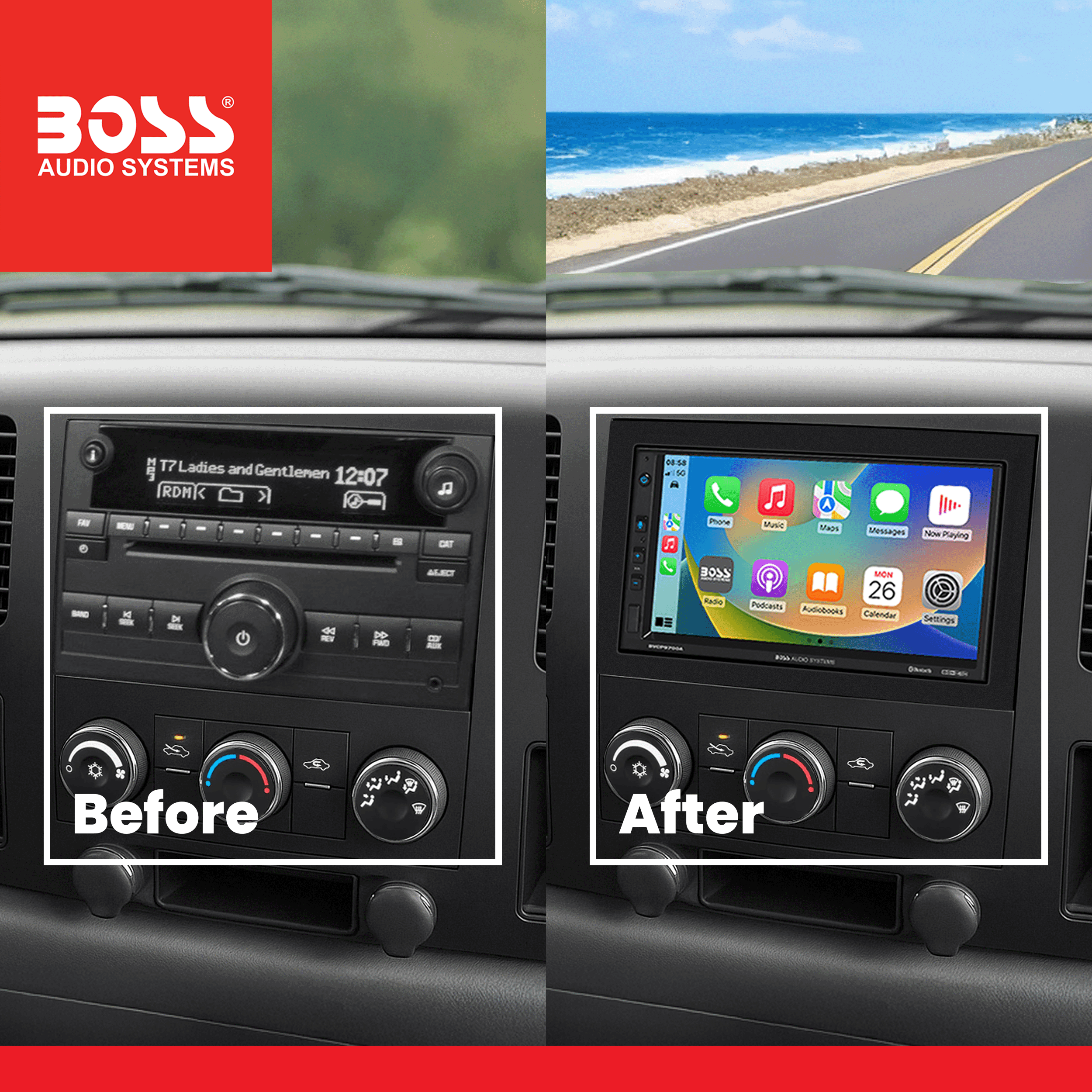 Boss Audio Systems Chevrolet Silverado 2007-2013 Factory Stereo Upgrade Kit