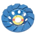 thumbnail image 4 of Roue de Coupe, Double Riveté Processus Bleu Meulage Roue de Coupe Polyvalent Réduire l'Usure de 4 Pouces pour le Polissage de la Pierre pour le Granit, 4 of 8