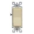 thumbnail image 2 of Balancín AC Quiet Leviton Decora 15A, unipolar, color marfil, 2 of 2