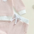 thumbnail image 5 of Gubotare Fall Outfits for Kids Baby Boy Fall Winter Clothes Toddler Kids Outfits Long Sleeve Sweatshirt Tops + Joggers Pants Set Size 6 12 Months (Pink,6-12 Months), 5 of 6