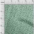 thumbnail image 2 of oneOone Cotton Flex Dark Green Fabric Asian Leaf Diy Clothing Quilting Fabric Print Fabric By Yard 40 Inch Wide, 2 of 4