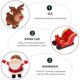 thumbnail image 5 of 15Pcs Mini Figure Ornaments for Christmas Party Home Decoration Assorted Color Resin Decorative Set, 5 of 5