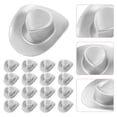 thumbnail image 3 of BRIGHTFUFU 20 piezas sombrero de vaquero en miniatura, decoración de sombrero de vaquero, sombrero de vaquera pequeño de plástico, 3 of 7