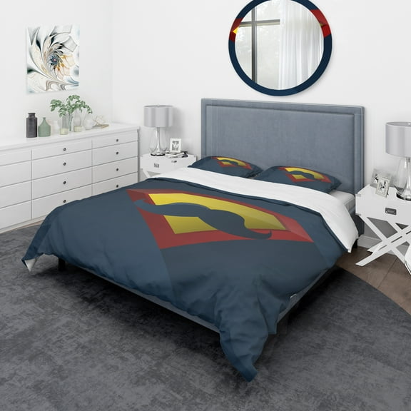 Designart 'Balloon dog fantasy' Animals Duvet Cover Set