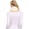thumbnail image 5 of Abhy Soft Fall Winter Furry Infinity Wrap Scarf, 5 of 5