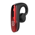 thumbnail image 2 of Auriculares a prueba de agua IPX 5 con micrófono incorporado Shamjiam Rojo 25 horas de reproducción, 2 of 9