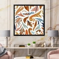 thumbnail image 3 of Designart 'Baroque Inspired Stylized Doodles Shapes' Bohemian & Eclectic Framed Art Print, 3 of 4