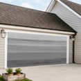 thumbnail image 4 of Grey Ombre Wooden Garage Door Cover Banner 6 x 13 FT, Farmhouse Retro Gray Wood Gradient Garage Door Curtains Backdrop with Grommets for Indoor Outdoor Wall Party Porch Yard Decorations Background, 4 of 9